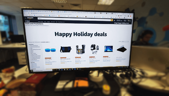 Amazon Shopping Happy Holiday deals